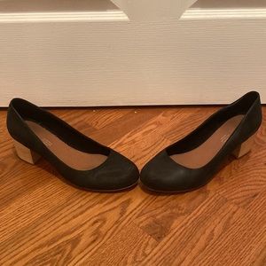 Toms Womens Black Heels